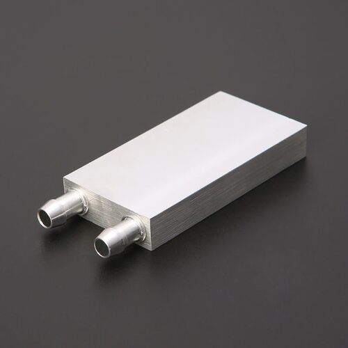40*80mm Primary Aluminum Water Cooling Block Heat Sink Syste