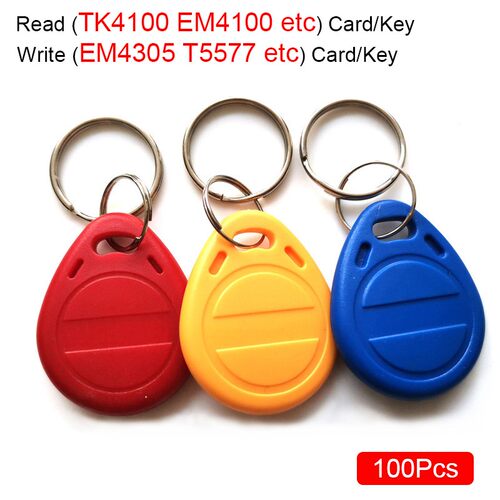100pcs T5577 EM4305 Copy Rewritable Writable Rewrite Duplica
