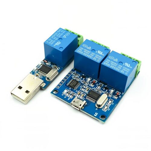 LCUS-1 type 1/2 channel USB Relay Module Electronic Converte