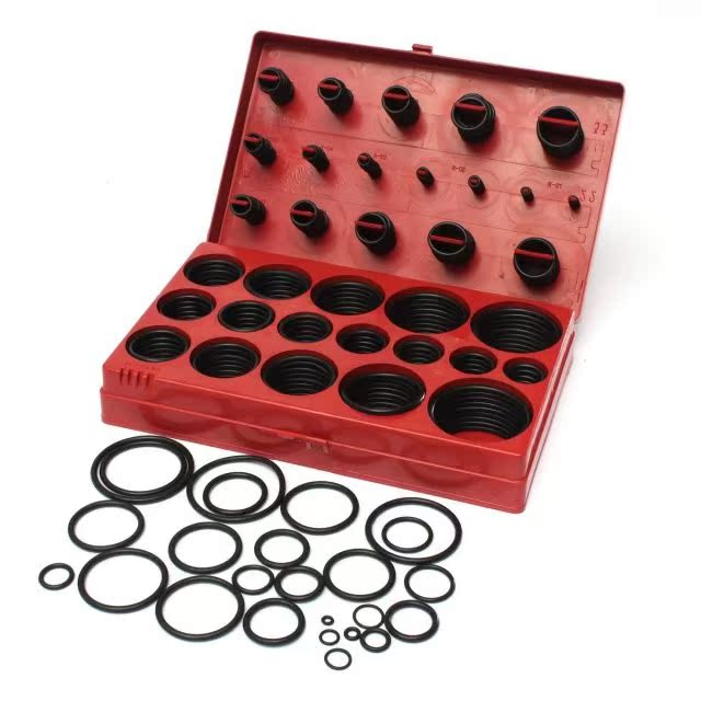 419pcs Rubber O Ring Kit Seal Gasket Universal Rubber O-ring