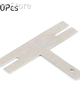 100 Pcs Long T-Shape Nickel Sheets Plated Steel 适用于 Batte