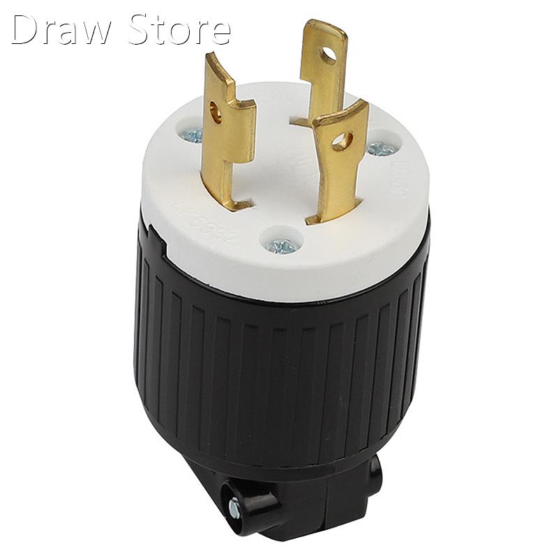 American Standard Wiring Plug NEMA L6-30P 30A 250V American