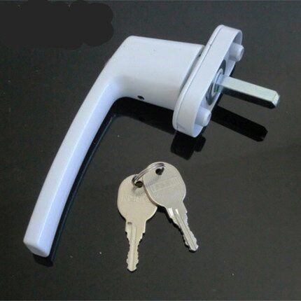 Universal Aluminum Alloy Windows Handle Safe Security Key Lo