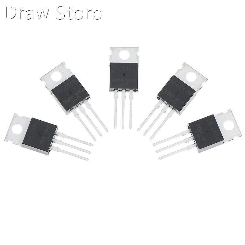 5Pcs IRLZ44N TO-220 Power Mosfet Logic Level N-channel 0.02O