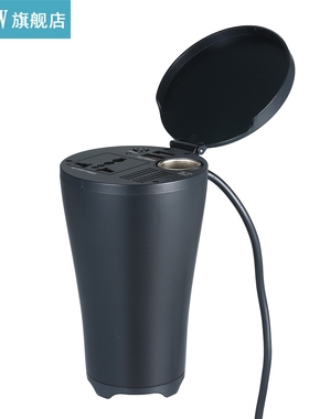 150W Power Inverter DC 12V to AC 220V Cup-shaped Car Inverte