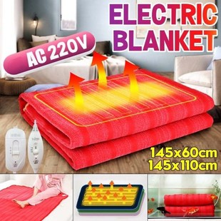 150x130cm/150x70cm Winter Electric Blanket Heater 220V Singl