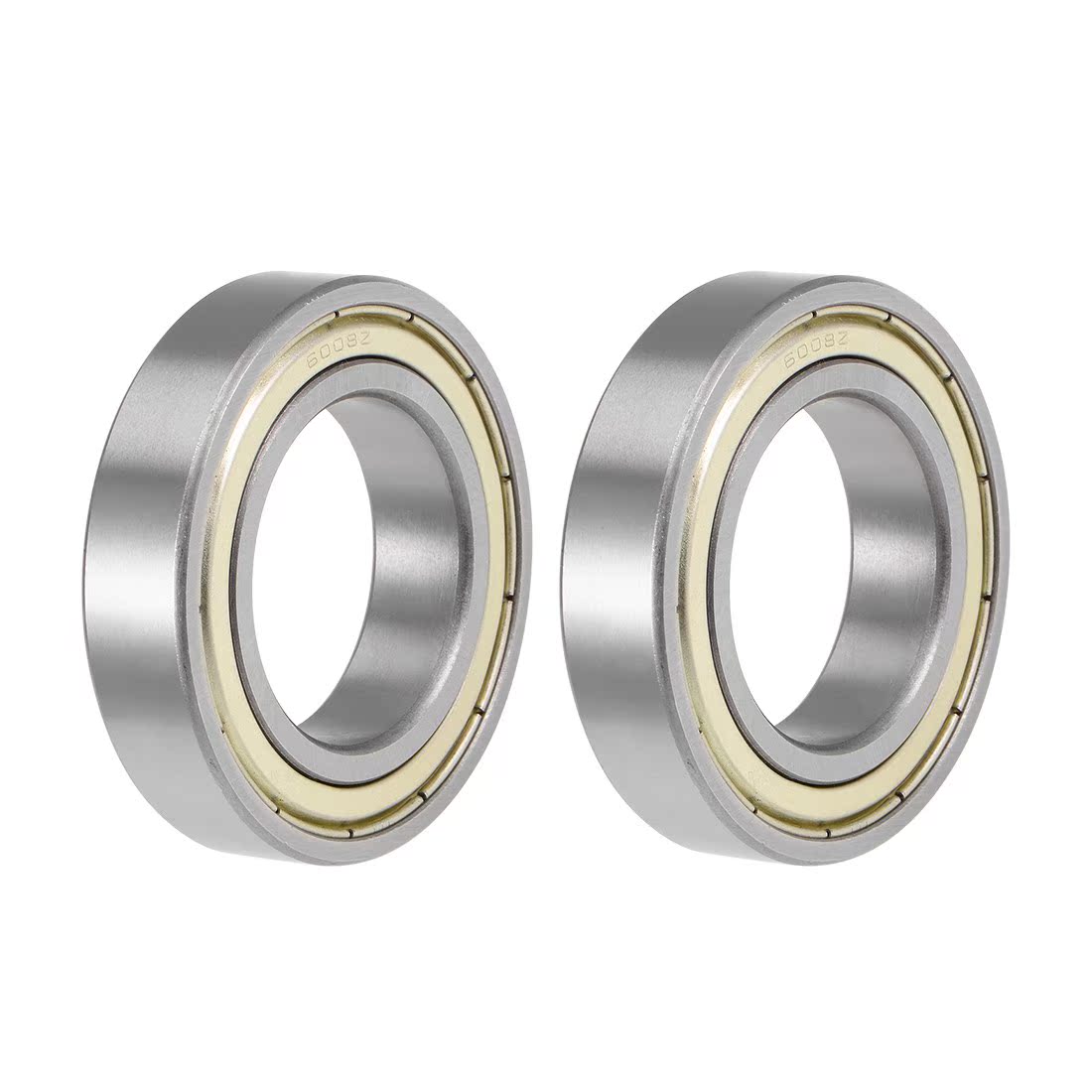 6008ZZ Deep Groove Ball Bearings Z2 40x68x15mm Double Shield