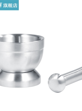 Stainless Steel Mortar And Pestle Mixing Grinding Bowl Set K