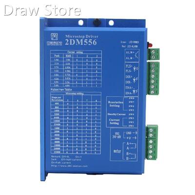 New Original 2 Phase NEMA23 Stepper Motor Driver 2DM556 Inp