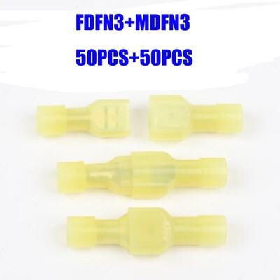 NEW FDFN5.5-250 MDFN5.5-250 transparent yellow Fully Insulat