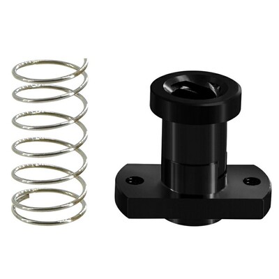 T8 Anti-backlash Lead Screw Brass POM Nut Used To Upgrade En