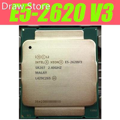 Xeon E5 2620 V3 Processor for X99 SR207 2.4Ghz 6 Core 85W So