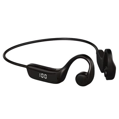 Wireless Bone Conduction Bluetooth-Compatible Headphone Head