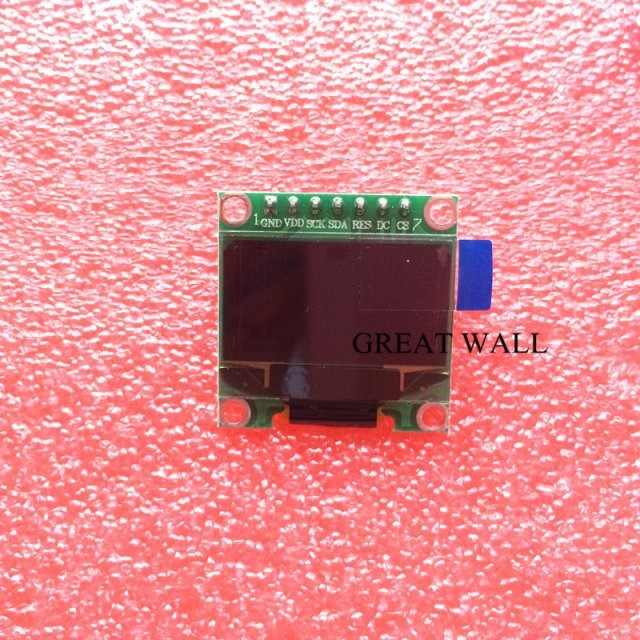 20pcs 7pin 0.96 White OLED module 128X64 OLED LCD  Module Fo