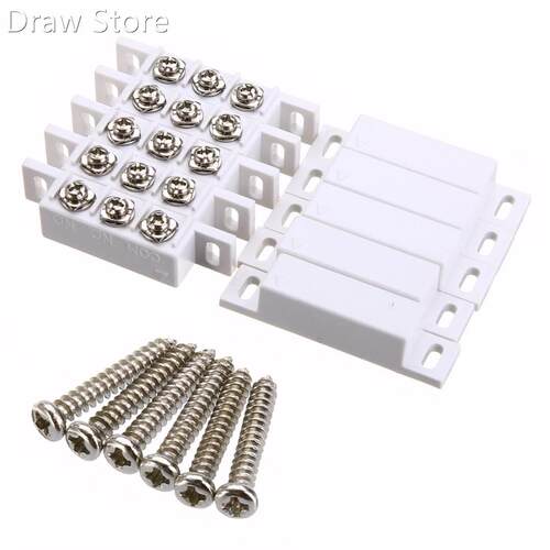5 set 31B Magnetic Door Contact Reed Switch Combined Mayitr