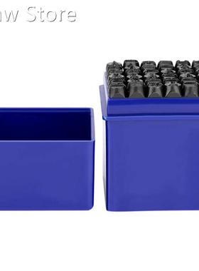 36pcs 6mm Number/Letter Stamps Carbon Steel Stamp Punch Set