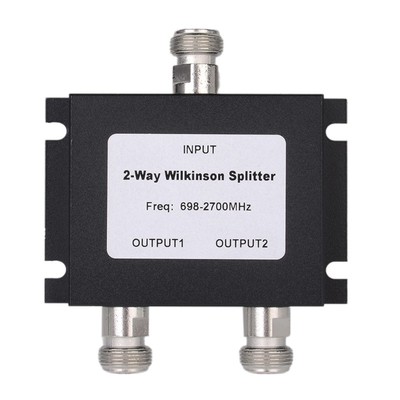2 Way N Power Splitter Microstrip 698-2700MHZ N Female Power
