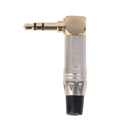 L-Type 3.5mm Stereo Jack Plug Audio Converter Adapter Right