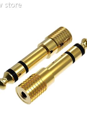 6.35 mm1 Jack bStemreo Cale Gold 65mm 1/4'' .Male to