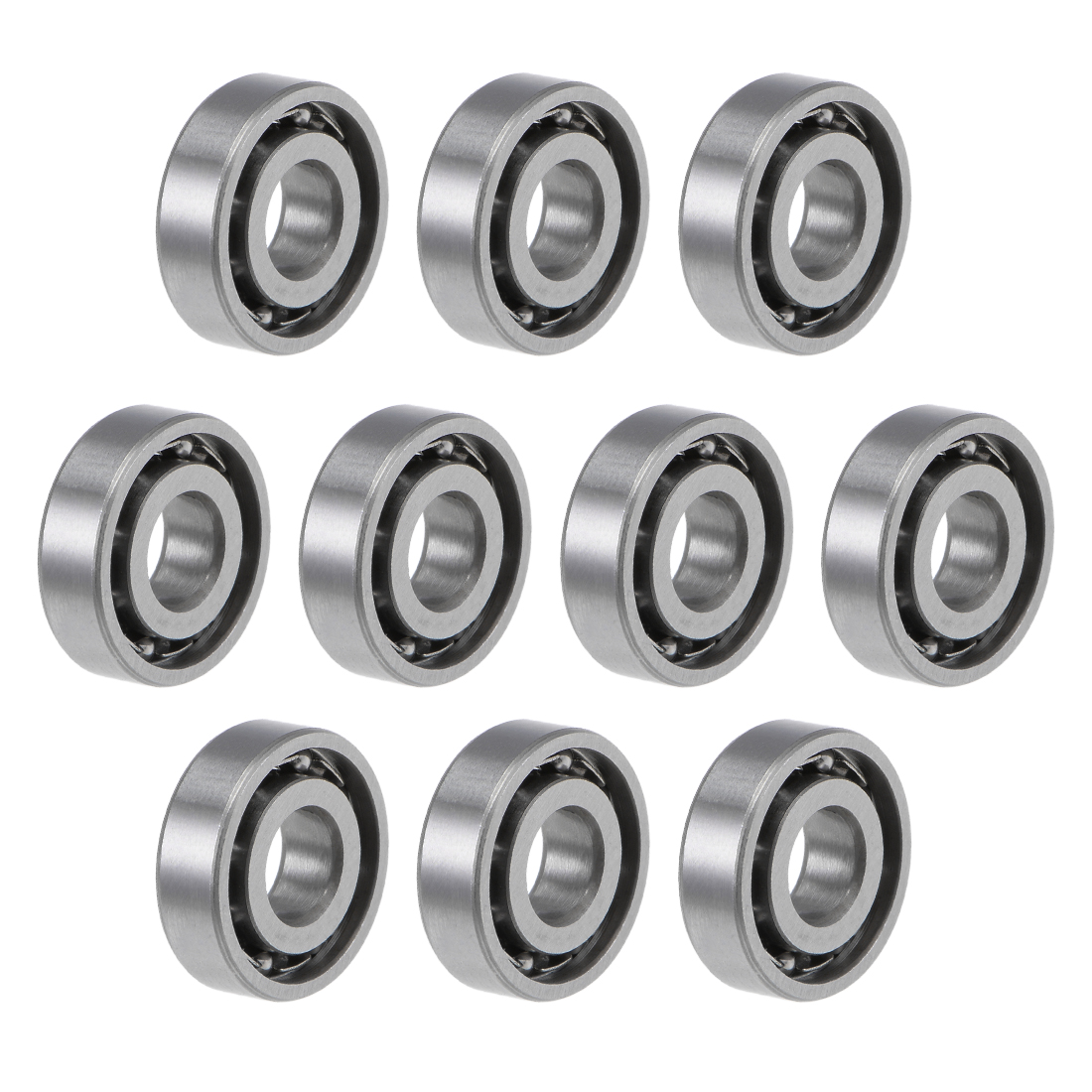 MR104K Ball Bearings Z2 4x10x3mm Open Type Chrome Steel 10pc
