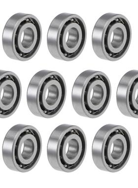 MR104K Ball Bearings Z2 4x10x3mm Open Type Chrome Steel 10pc