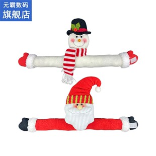 2pcs Curtain Holdback Doll Living Room Bedroom Christmas The