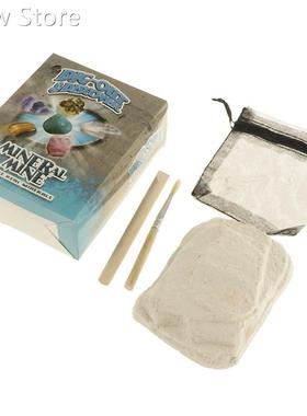 Fun Little Geologist Dig Out Rock