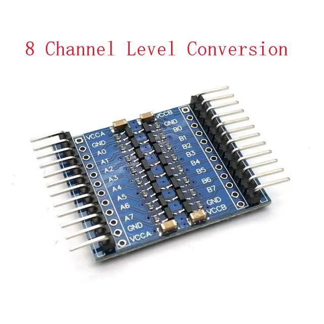 8 Channel 5V/3.3V IIC UART SPI TTL Logic Level Converter Bi-