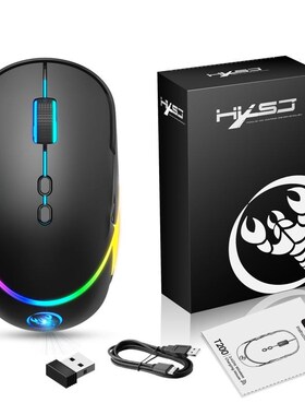 Creative Rechargeable Wireless Mouse 2.4G USB Optical Gaming