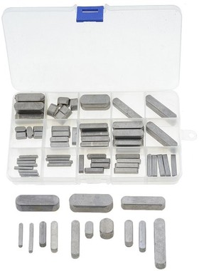 60PCS/Box Type A Round Ended Feather Key Parallel Drive Shaf