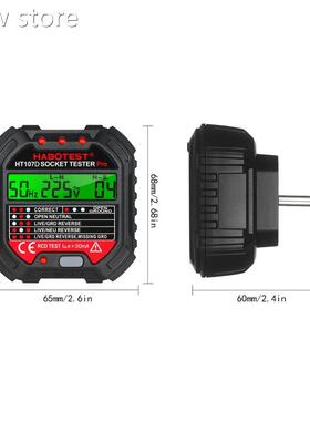 c HABOTEST HT107D Outlet Tester with901 25S0V oket Tester Au
