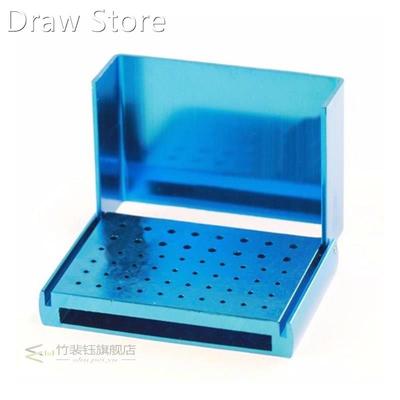 1 Pc 56 Holes Dental Bur Holder Stand Autoclave Disinfection