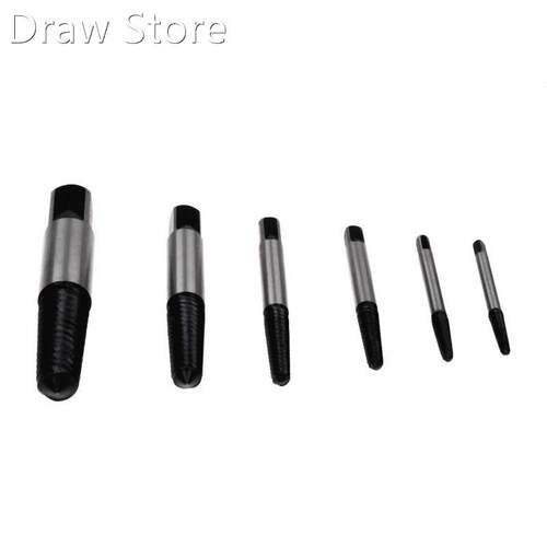6 Pcs Hardware Tool Screw Bolt Nut Extractor Remover Tools S