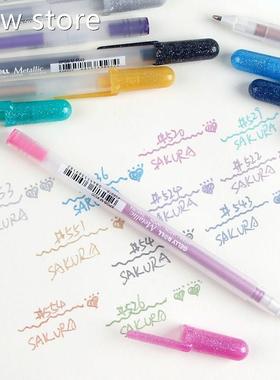 Sakura Ge1lly oll Gel Pen Metalli2cR Color 1 lCoors Jap