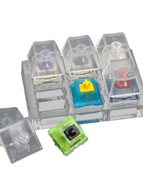 6 Pieces SP STAR Switch Tester Switch Sampler Mechanical Key