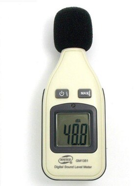 30-130dB Digital Sound Level Meter Noise Audio Volume Monito