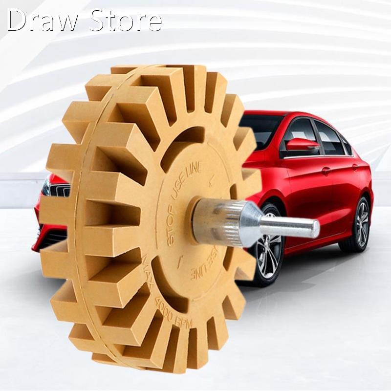 4-inch Rubber Grinding Wheel Quick De-glue Abrasive Disc Rot