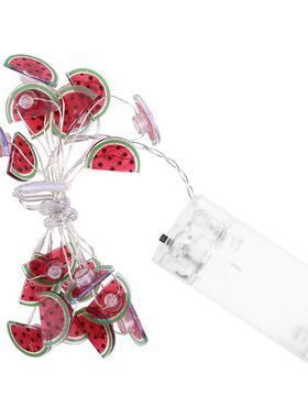 20 LED Half Slice Watermelon Decorative String Lights Christ
