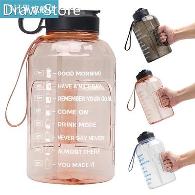 2.2L Large Capacity Bucket Water Bottle Locking FlipFlop Lid