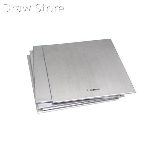 1PCS 301 Stainless Steel Sheet Plate Length 300mm Process Cu