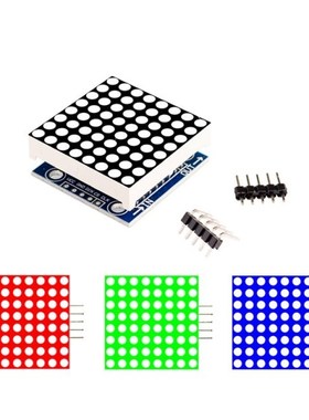 10PCS MAX7219 8*8 dot matrix module microcontroller module d