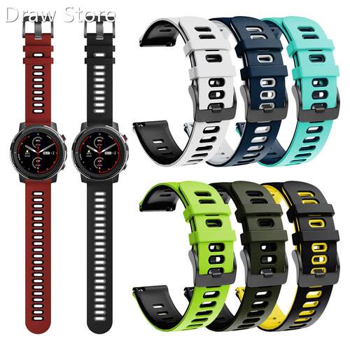 Watchband Strap For Huami Amazfit Stratos 3 Silicone Wrist