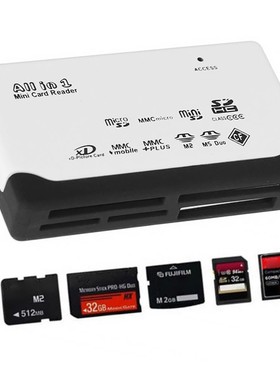 Card Reader USB 2.0 TF Memory Card Reader Fast Data Transmis