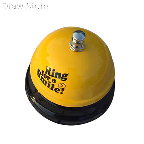 1PC Practical Restaurant Timer Hotel Counter Desk Bell Ring