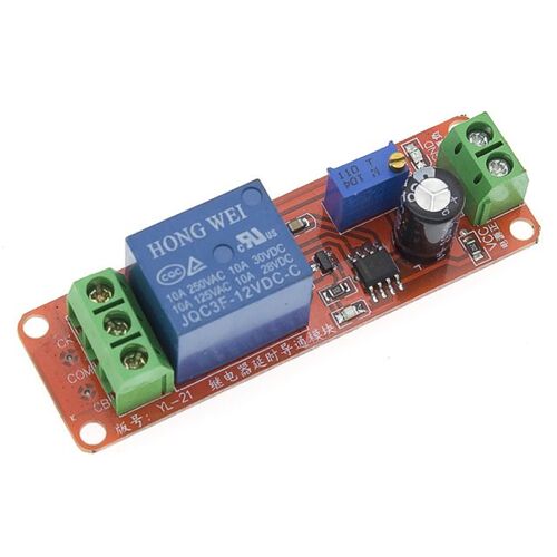 New 1PCS 12V Delay Timer Monostable Switch Relay Module NE55