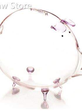 Pig Piggy Bank Money Boxes Coin Saving Box Cute Transparent