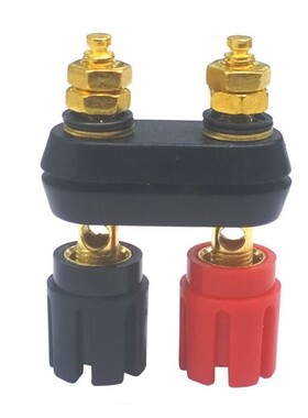 5pcs 10pcs Double Banana 250V 5A Gold-plated Plug Plum Type