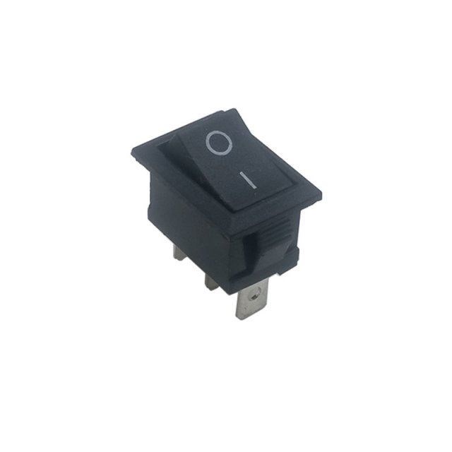 50pcs 100pcs KCD1 21*15mm SPST 3PIN Iron Switch Snap-in ON/O