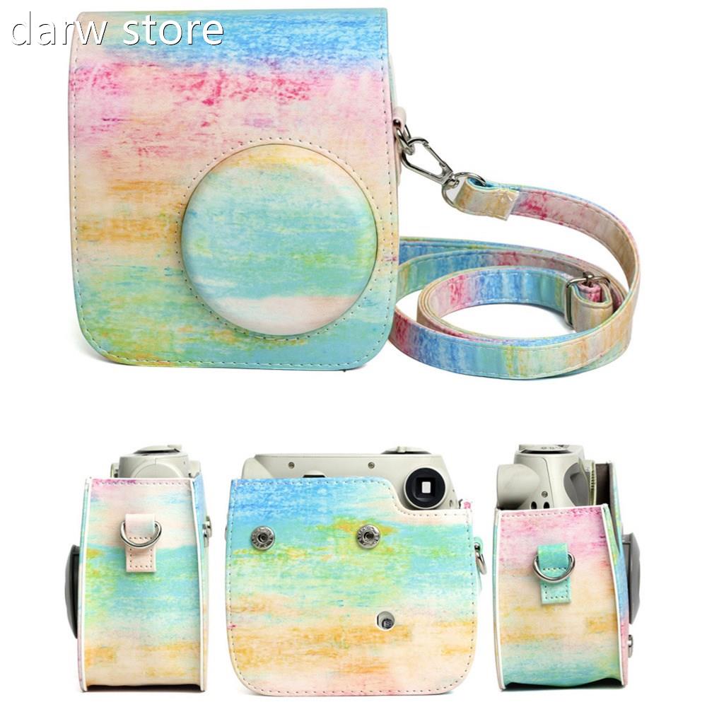 PU Lather Col1o Handobags Bag For Fujifielm Instax rPlaroid