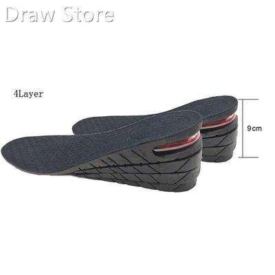 3-9cm Height Increase Insole With Air Cushion Height Lift Ad